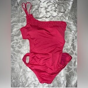 Betsey Johnson Vibrant Pink Swimwear